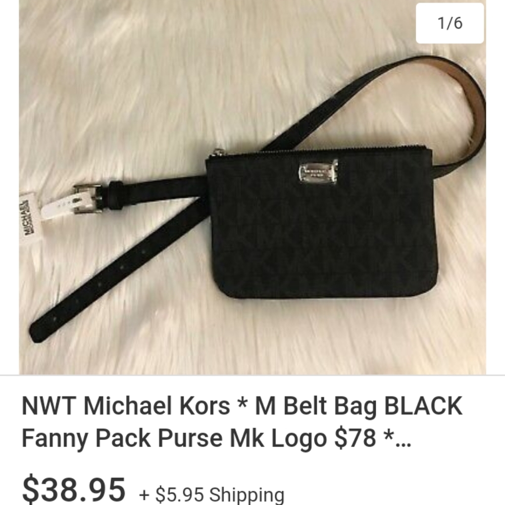 MK Fanny pack belt / adjustable size Large